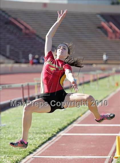Thumbnail 1 in CIF SJS Masters Championships (Girls Long Jump - Final) photogallery.