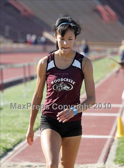 Thumbnail 2 in CIF SJS Masters Championships (Girls Long Jump - Final) photogallery.
