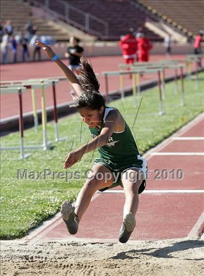 Thumbnail 2 in CIF SJS Masters Championships (Girls Long Jump - Final) photogallery.
