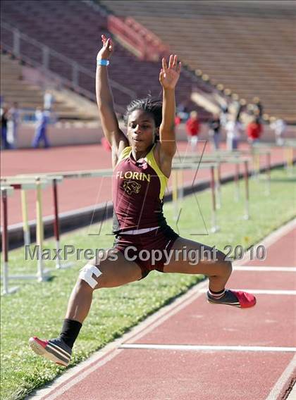 Thumbnail 2 in CIF SJS Masters Championships (Girls Long Jump - Final) photogallery.