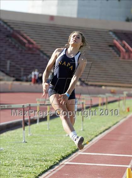 Thumbnail 2 in CIF SJS Masters Championships (Girls Long Jump - Final) photogallery.