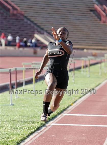 Thumbnail 1 in CIF SJS Masters Championships (Girls Long Jump - Final) photogallery.