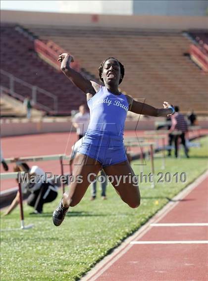 Thumbnail 1 in CIF SJS Masters Championships (Girls Long Jump - Final) photogallery.