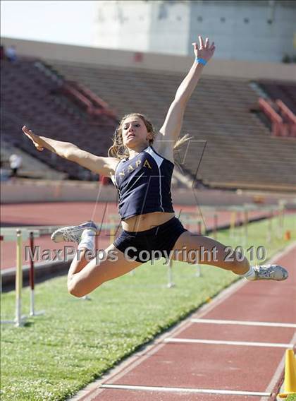 Thumbnail 1 in CIF SJS Masters Championships (Girls Long Jump - Final) photogallery.