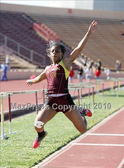 Thumbnail 1 in CIF SJS Masters Championships (Girls Long Jump - Final) photogallery.