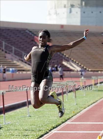 Thumbnail 2 in CIF SJS Masters Championships (Girls Long Jump - Final) photogallery.