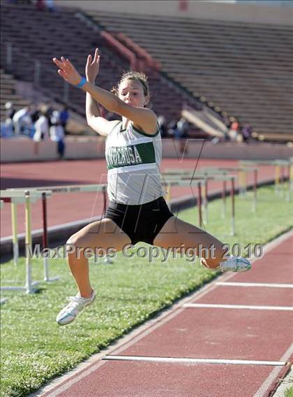 Thumbnail 2 in CIF SJS Masters Championships (Girls Long Jump - Final) photogallery.