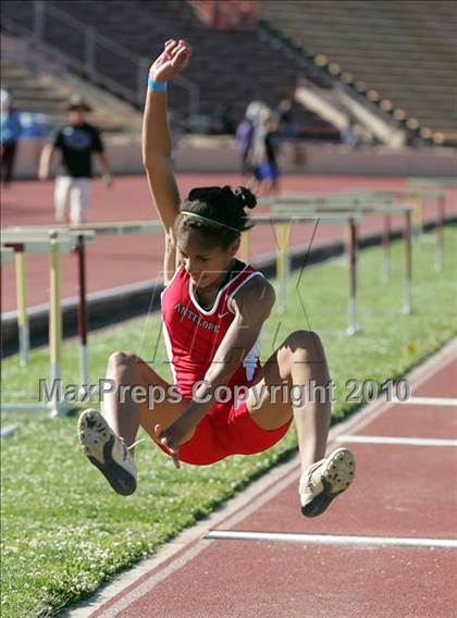 Thumbnail 3 in CIF SJS Masters Championships (Girls Long Jump - Final) photogallery.