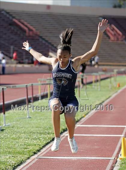 Thumbnail 3 in CIF SJS Masters Championships (Girls Long Jump - Final) photogallery.