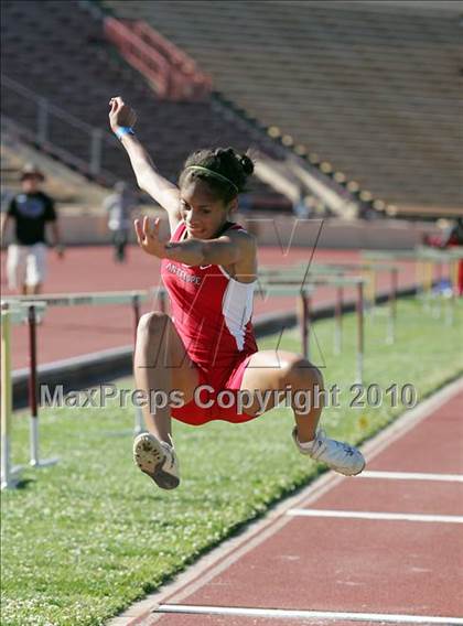 Thumbnail 2 in CIF SJS Masters Championships (Girls Long Jump - Final) photogallery.