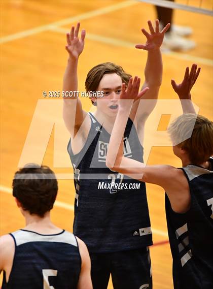 Thumbnail 2 in Summit v West (Tennessee Boys Tournament Silver Bracket) photogallery.