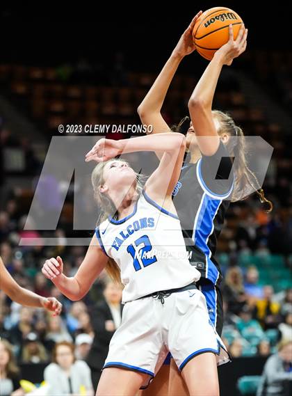 Thumbnail 3 in Highlands Ranch vs Grandview (CHSAA Girls 6A Great 8) photogallery.