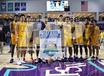 Thumbnail 1 in IMG Academy vs. Montverde Academy (City of Palms Classic) photogallery.