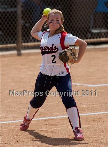 Thumbnail 1 in Pomona Catholic vs. Bellarmine-Jefferson (CIF SS D7 Final) photogallery.