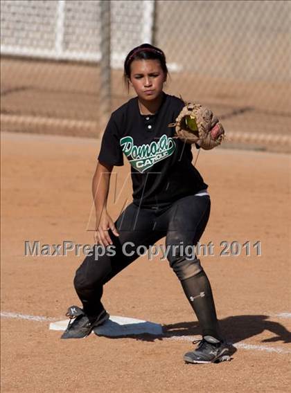 Thumbnail 1 in Pomona Catholic vs. Bellarmine-Jefferson (CIF SS D7 Final) photogallery.