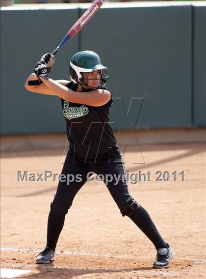Thumbnail 3 in Pomona Catholic vs. Bellarmine-Jefferson (CIF SS D7 Final) photogallery.