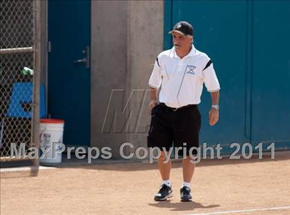 Thumbnail 2 in Pomona Catholic vs. Bellarmine-Jefferson (CIF SS D7 Final) photogallery.