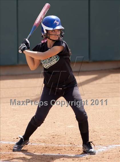 Thumbnail 2 in Pomona Catholic vs. Bellarmine-Jefferson (CIF SS D7 Final) photogallery.