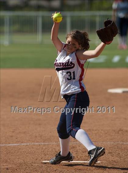 Thumbnail 3 in Pomona Catholic vs. Bellarmine-Jefferson (CIF SS D7 Final) photogallery.