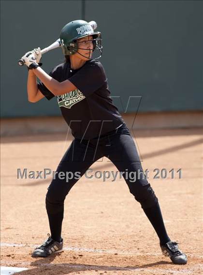 Thumbnail 1 in Pomona Catholic vs. Bellarmine-Jefferson (CIF SS D7 Final) photogallery.