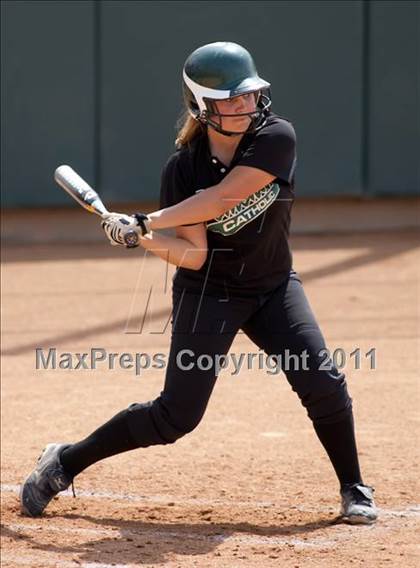 Thumbnail 3 in Pomona Catholic vs. Bellarmine-Jefferson (CIF SS D7 Final) photogallery.