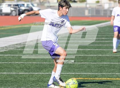 Thumbnail 1 in Arizona College Prep vs. Red Mountain (Coyote Classic Soccer Tournament) photogallery.