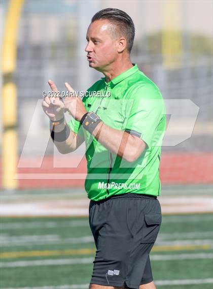 Thumbnail 3 in Arizona College Prep vs. Red Mountain (Coyote Classic Soccer Tournament) photogallery.