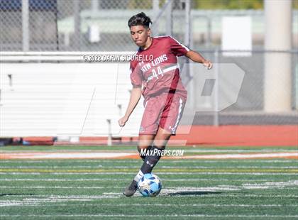 Thumbnail 3 in Arizona College Prep vs. Red Mountain (Coyote Classic Soccer Tournament) photogallery.