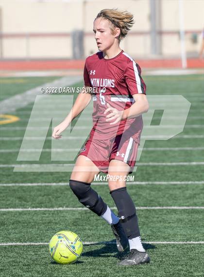 Thumbnail 3 in Arizona College Prep vs. Red Mountain (Coyote Classic Soccer Tournament) photogallery.