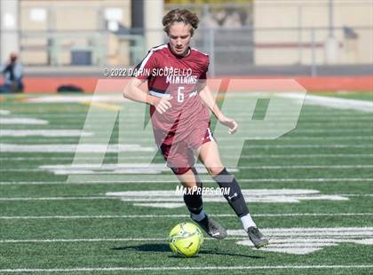 Thumbnail 1 in Arizona College Prep vs. Red Mountain (Coyote Classic Soccer Tournament) photogallery.