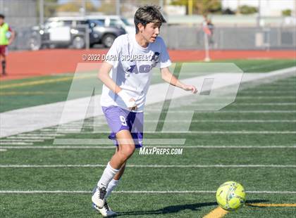 Thumbnail 3 in Arizona College Prep vs. Red Mountain (Coyote Classic Soccer Tournament) photogallery.