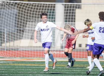Thumbnail 1 in Arizona College Prep vs. Red Mountain (Coyote Classic Soccer Tournament) photogallery.