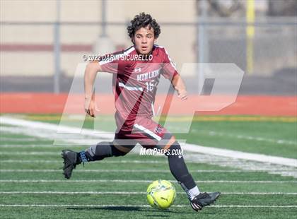 Thumbnail 3 in Arizona College Prep vs. Red Mountain (Coyote Classic Soccer Tournament) photogallery.