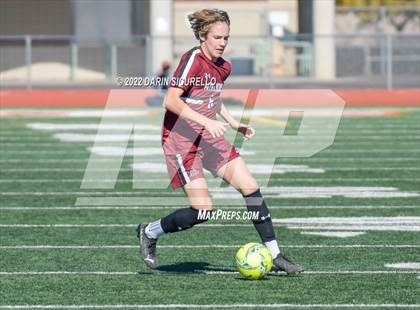 Thumbnail 3 in Arizona College Prep vs. Red Mountain (Coyote Classic Soccer Tournament) photogallery.
