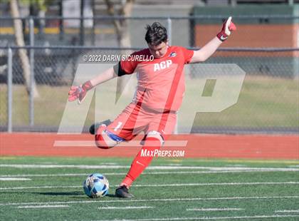 Thumbnail 1 in Arizona College Prep vs. Red Mountain (Coyote Classic Soccer Tournament) photogallery.