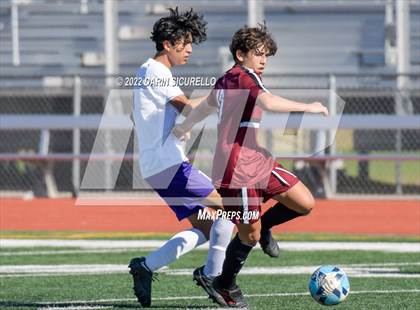 Thumbnail 1 in Arizona College Prep vs. Red Mountain (Coyote Classic Soccer Tournament) photogallery.