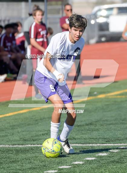 Thumbnail 3 in Arizona College Prep vs. Red Mountain (Coyote Classic Soccer Tournament) photogallery.