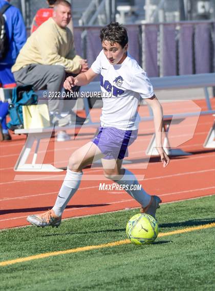 Thumbnail 1 in Arizona College Prep vs. Red Mountain (Coyote Classic Soccer Tournament) photogallery.