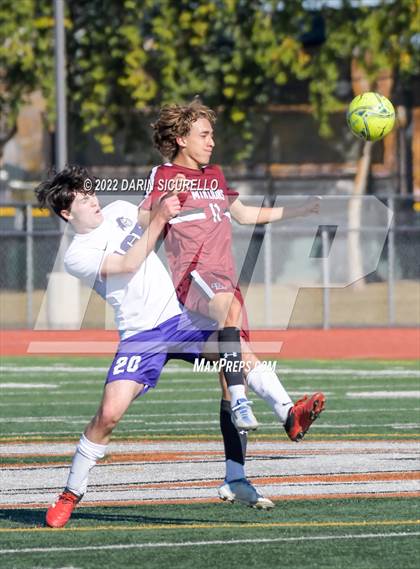 Thumbnail 1 in Arizona College Prep vs. Red Mountain (Coyote Classic Soccer Tournament) photogallery.