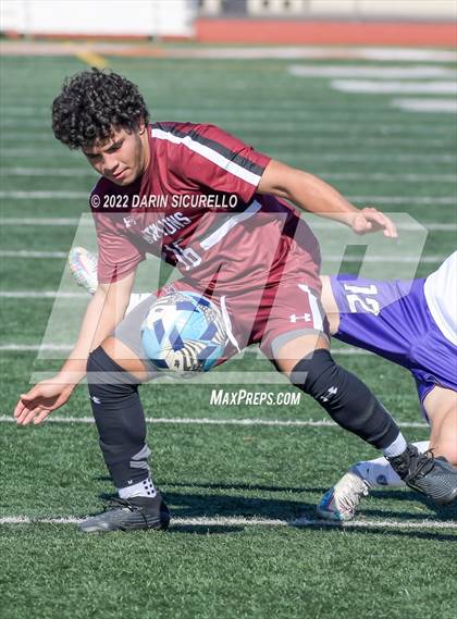 Thumbnail 3 in Arizona College Prep vs. Red Mountain (Coyote Classic Soccer Tournament) photogallery.