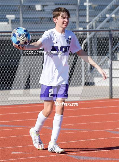 Thumbnail 3 in Arizona College Prep vs. Red Mountain (Coyote Classic Soccer Tournament) photogallery.