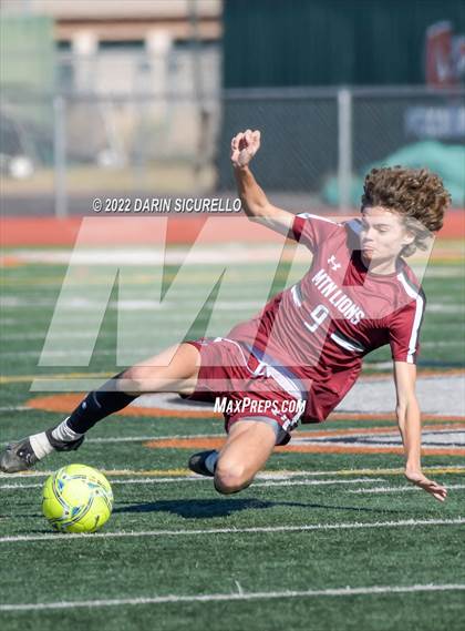 Thumbnail 2 in Arizona College Prep vs. Red Mountain (Coyote Classic Soccer Tournament) photogallery.