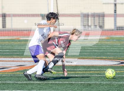 Thumbnail 1 in Arizona College Prep vs. Red Mountain (Coyote Classic Soccer Tournament) photogallery.