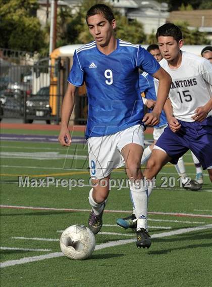 Thumbnail 2 in El Rancho @ Cathedral (CIF SS Semifinals) photogallery.