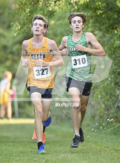 Thumbnail 2 in Delaware County Meet photogallery.