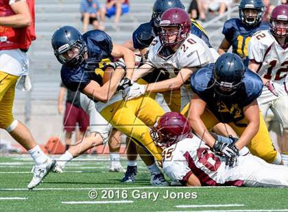 Thumbnail 3 in Whitney vs Oak Ridge scrimmage photogallery.