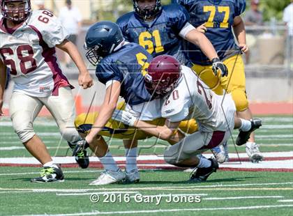 Thumbnail 1 in Whitney vs Oak Ridge scrimmage photogallery.