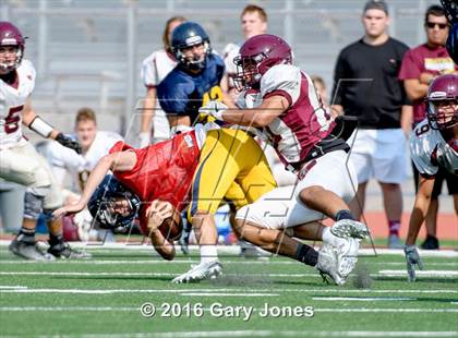 Thumbnail 2 in Whitney vs Oak Ridge scrimmage photogallery.