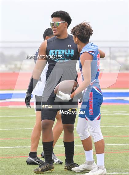 Thumbnail 3 in Montgomery vs Olympian (7 on 7) photogallery.
