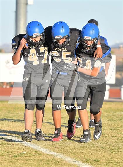 Thumbnail 2 in FR: Bishop Gorman vs Sierra  Vista photogallery.